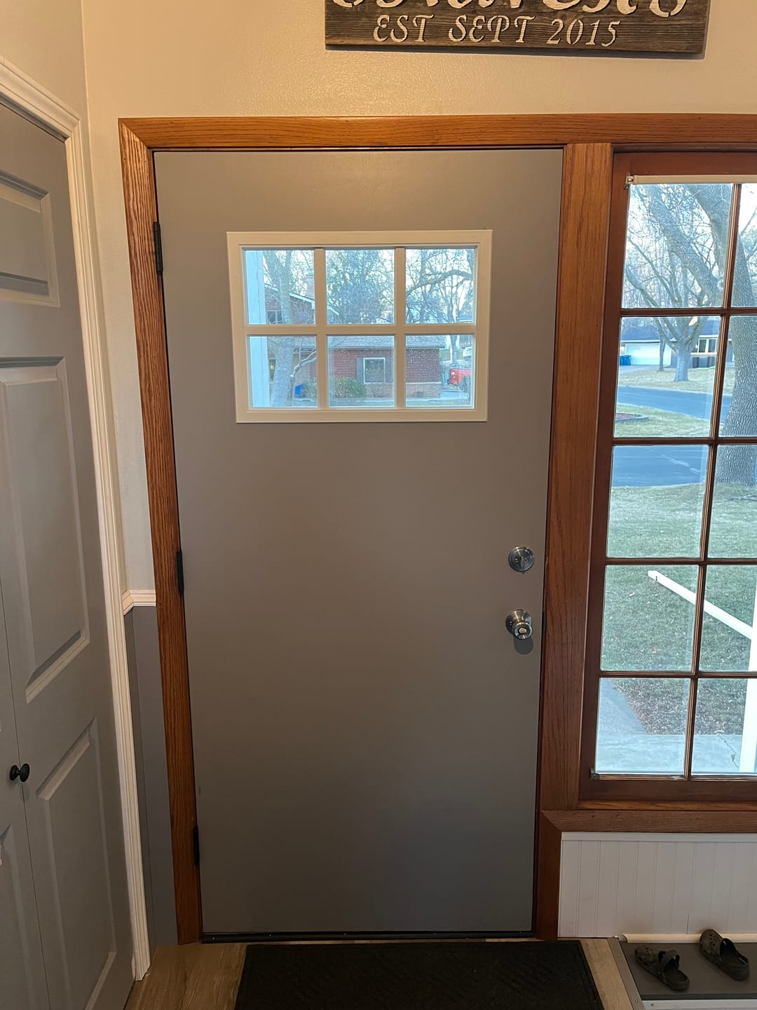 Customer photo review of Clear 6 Lite Glass and Frame Kit (Craftsman)