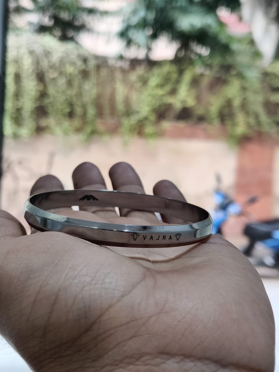 Customer photo review of Personalised Classic Kada
