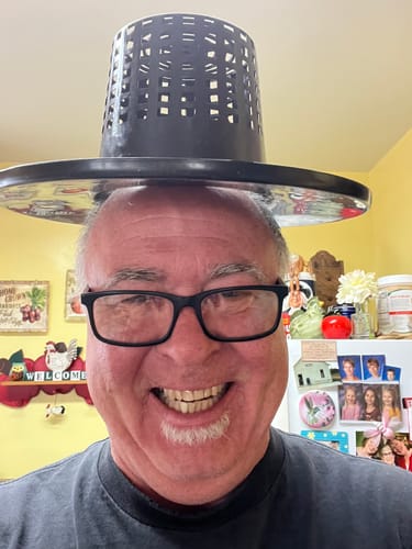 Customer photo review of 6" Net Pot Bucket Lid