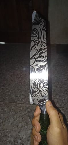 Customer photo review of "Wasabi" 16-Piece Japanese Knife Block Set