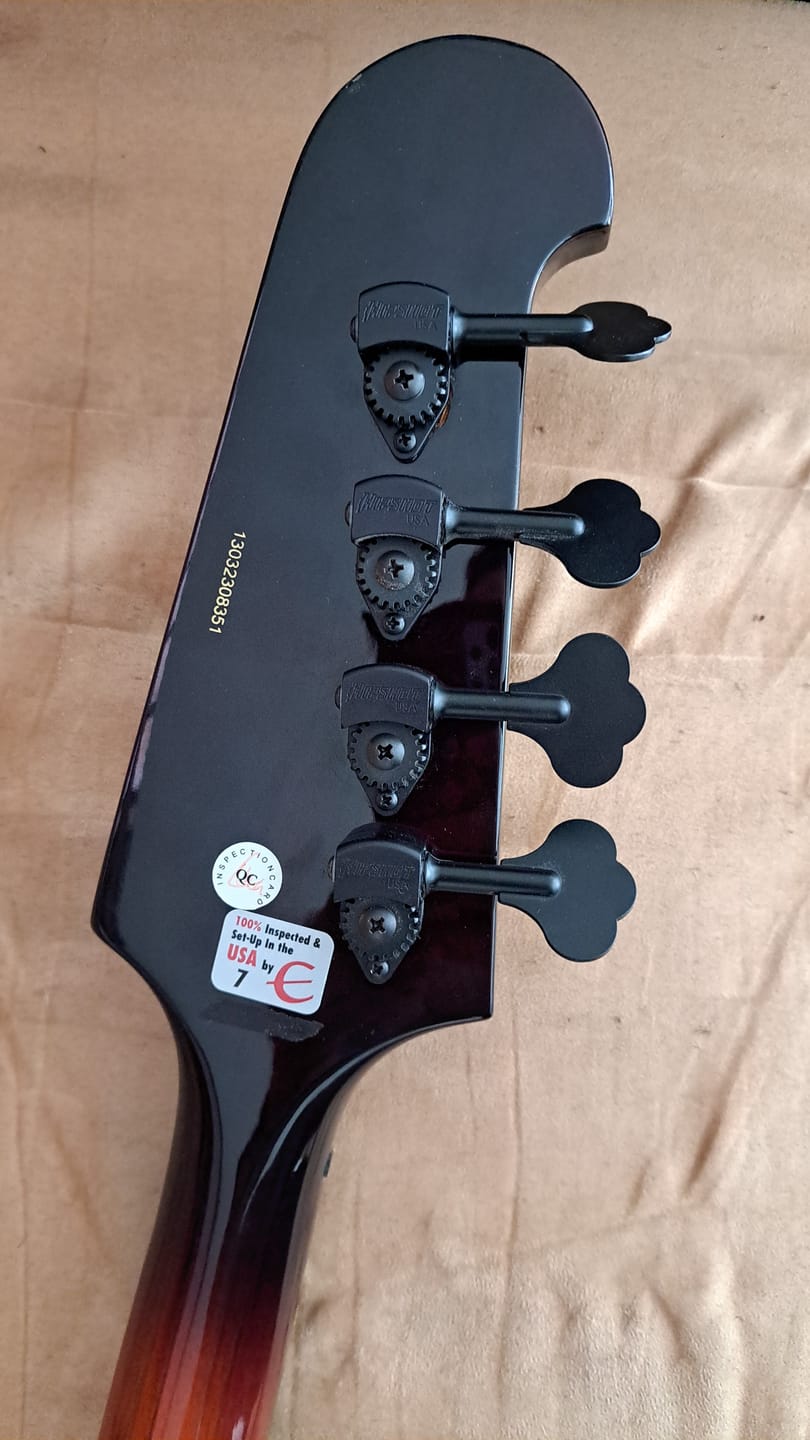 Customer photo review of USA Ultralite® Bass Tuning Machine 1/2" (Sold Individually)