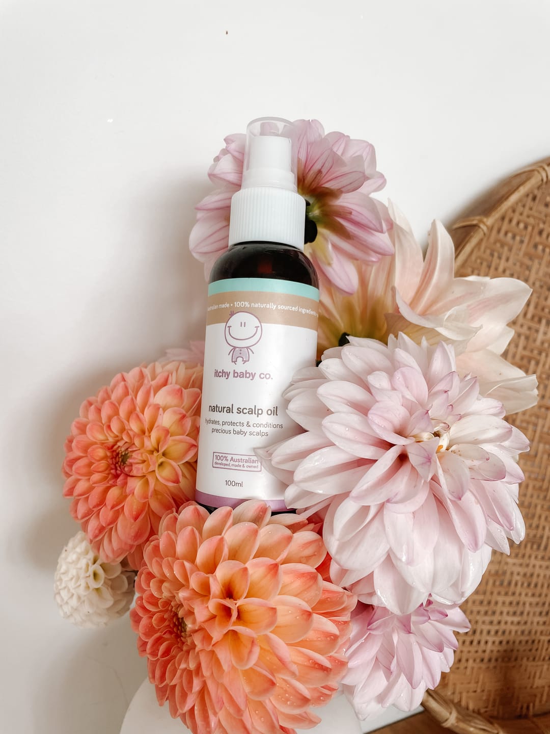 Customer photo review of Natural Baby Dry Scalp Oil