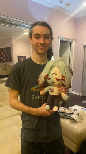 Customer photo review of Turn Drawings into Plushies