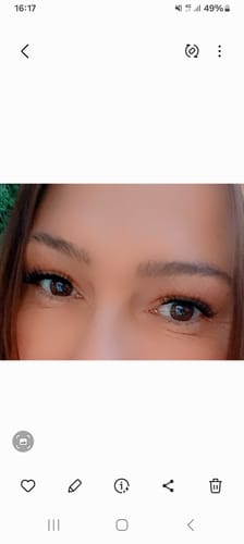 Customer photo review of Stick and Clamp Mini Lash Applicators