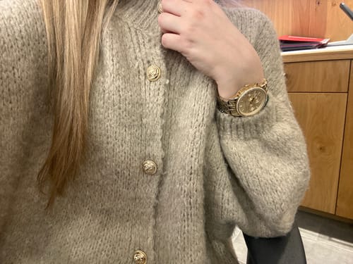 Customer photo review of Oversized Cardigan "CozyGlam"