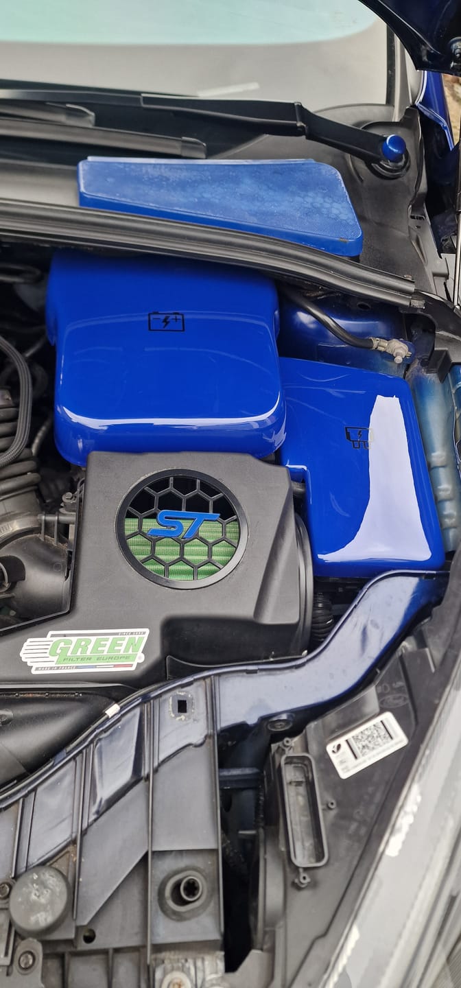Customer photo review of Battery and Fuse Vinyl Sticker Set