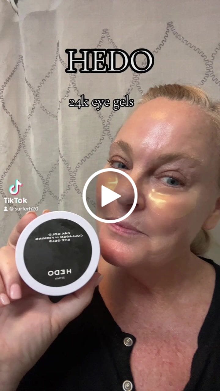 Customer video review of 24 K Gold Collagen ++ Firming Eye Gels