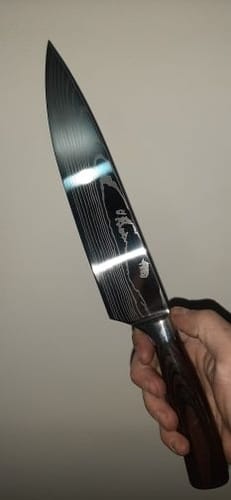 Customer photo review of "Imperial" 16-Piece Japanese Knife Block Set