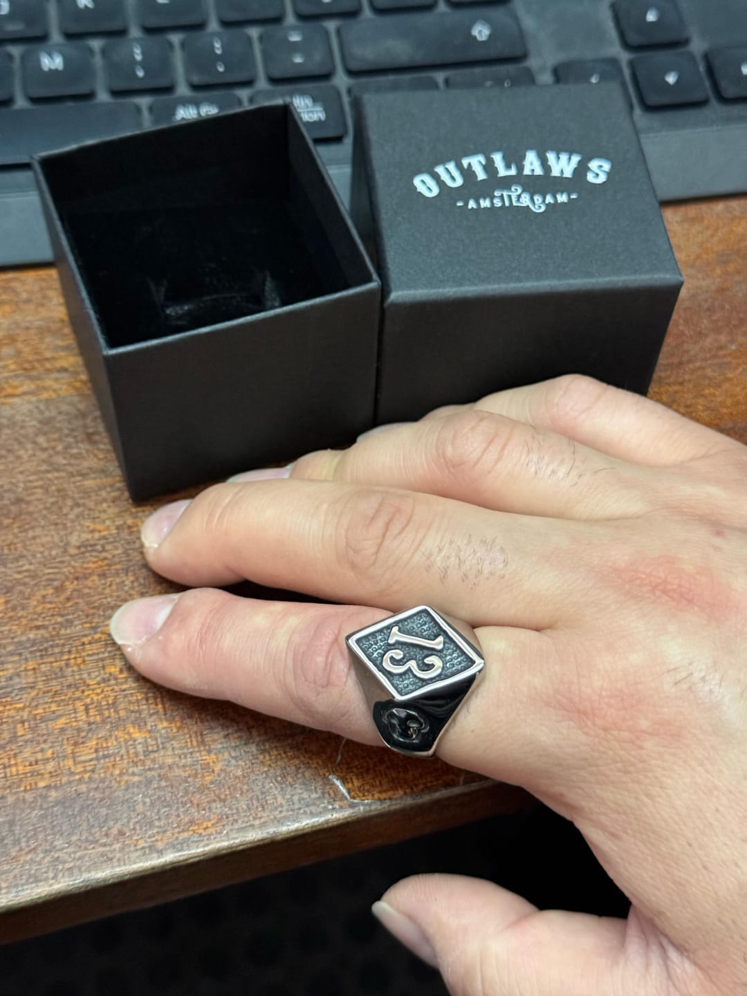 Customer photo review of LUCKY LUC. - SILVER