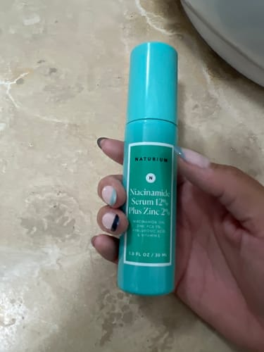Customer photo review of Niacinamide Serum 12% Plus Zinc 2% 30ml