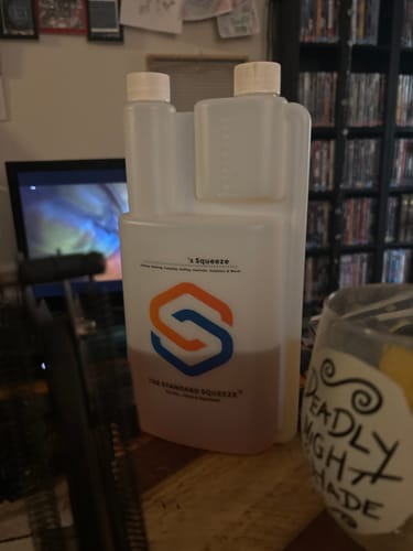 Customer photo review of The Standard Squeeze (Big Shot)