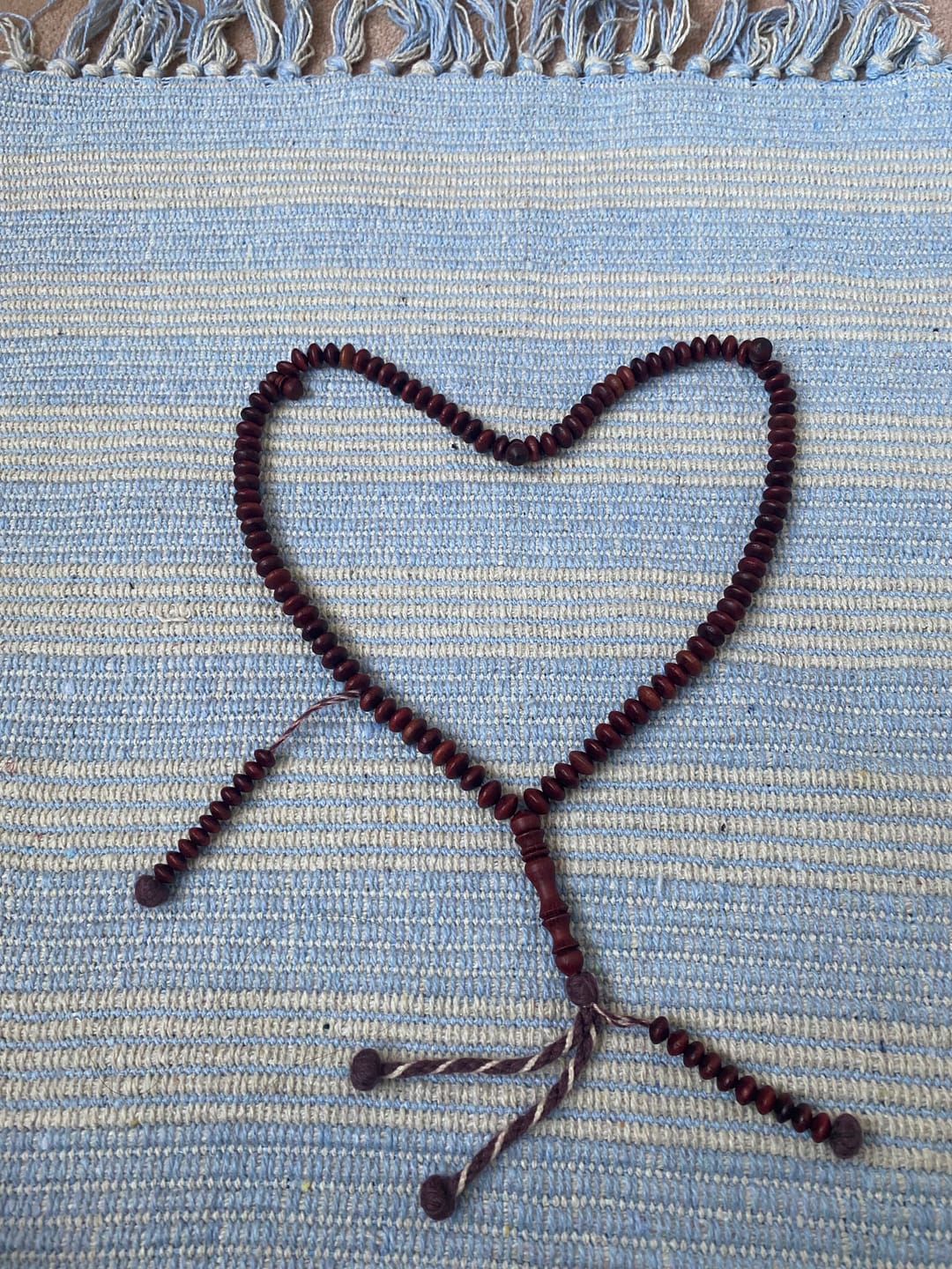 Customer photo review of NAQSHBANDI HANDMADE BEAD WOODEN TASBIH