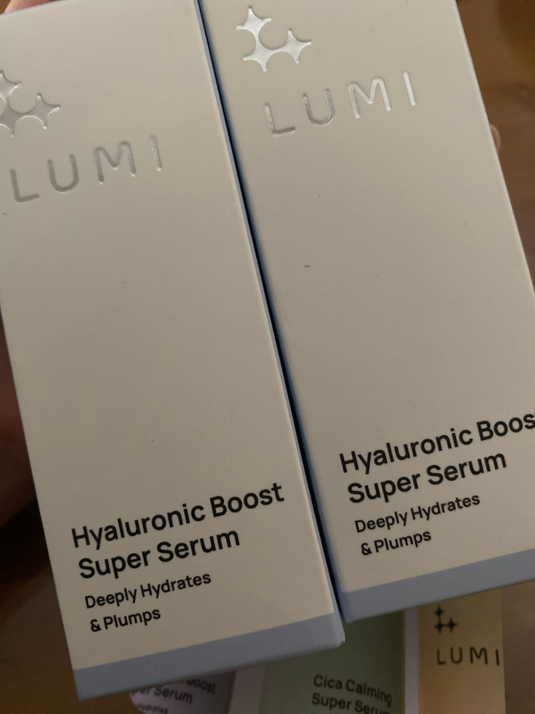 Customer photo review of Hyaluronic Boost Super Serum