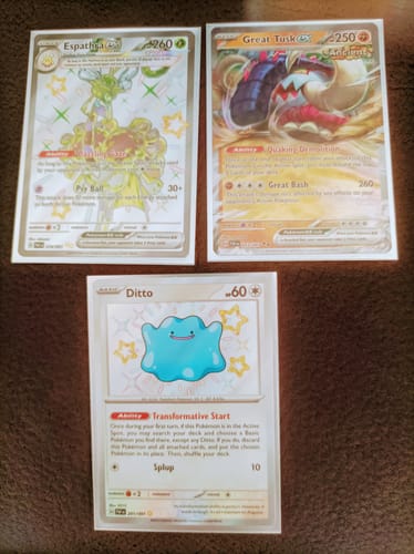 Eileen E. review of Pokemon Trading Card Game Paldean Fates Booster Bundle image 1 out of 1