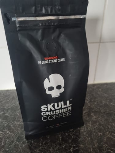 Customer photo review of Skull Crusher Coffee - 500g
