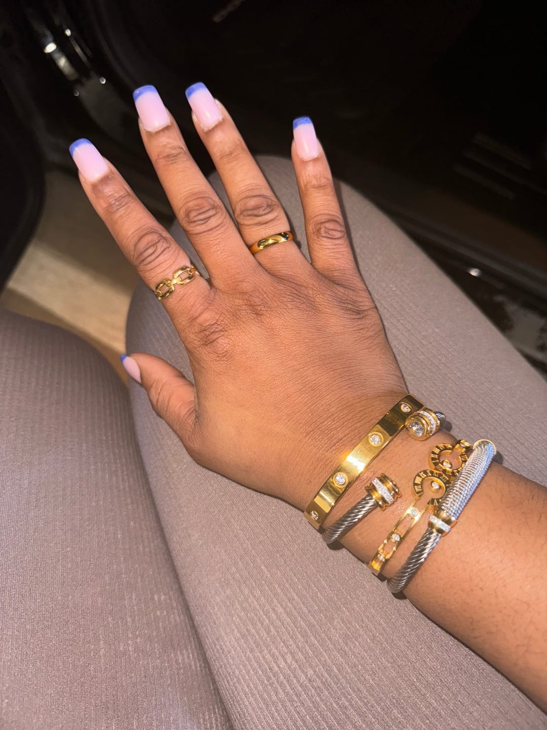 Customer photo review of Ana Lucia Bracelet Stack