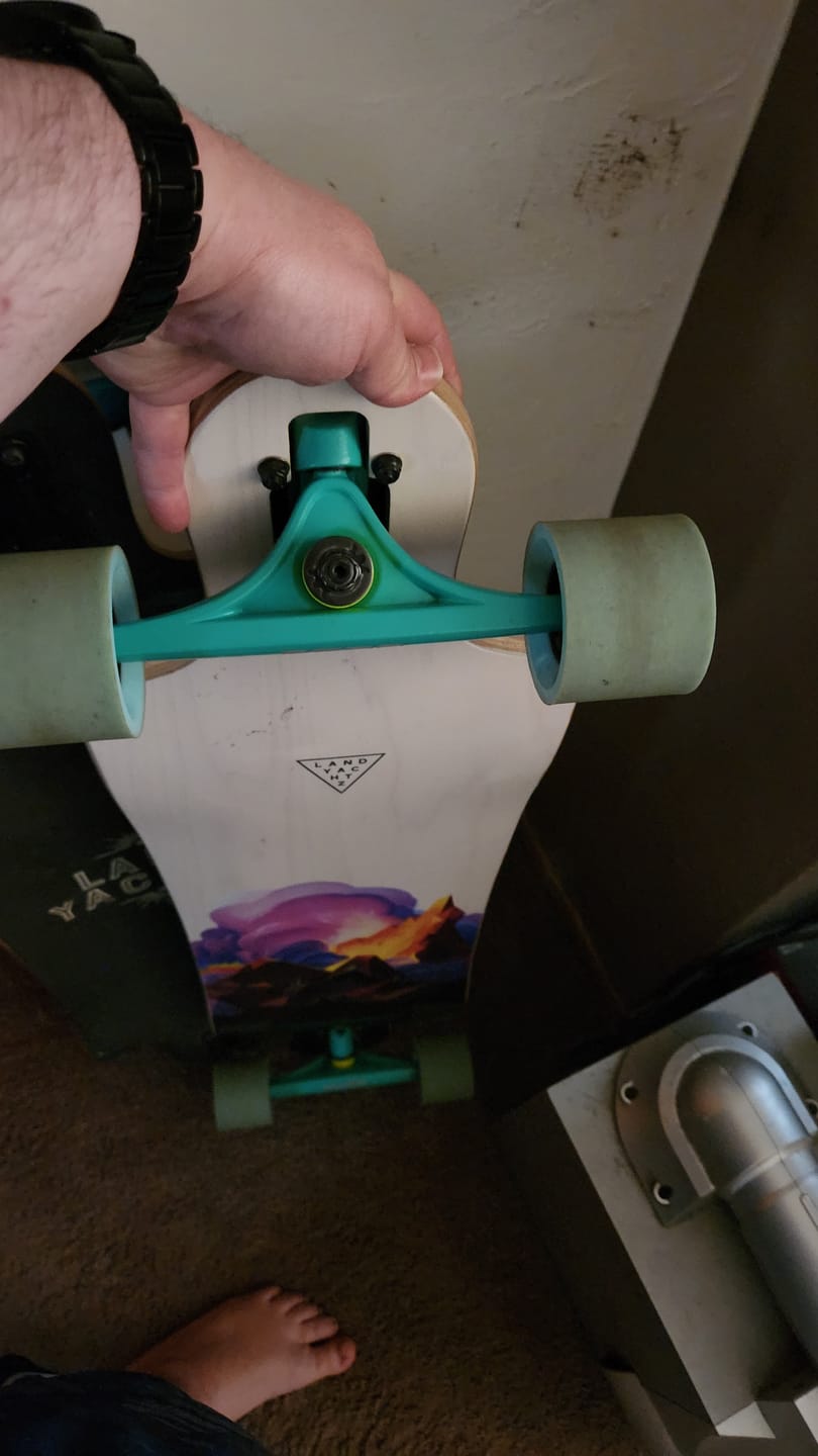 Customer photo review of Venom Bushings Barrel & Cone Shape for Backfire Longboards