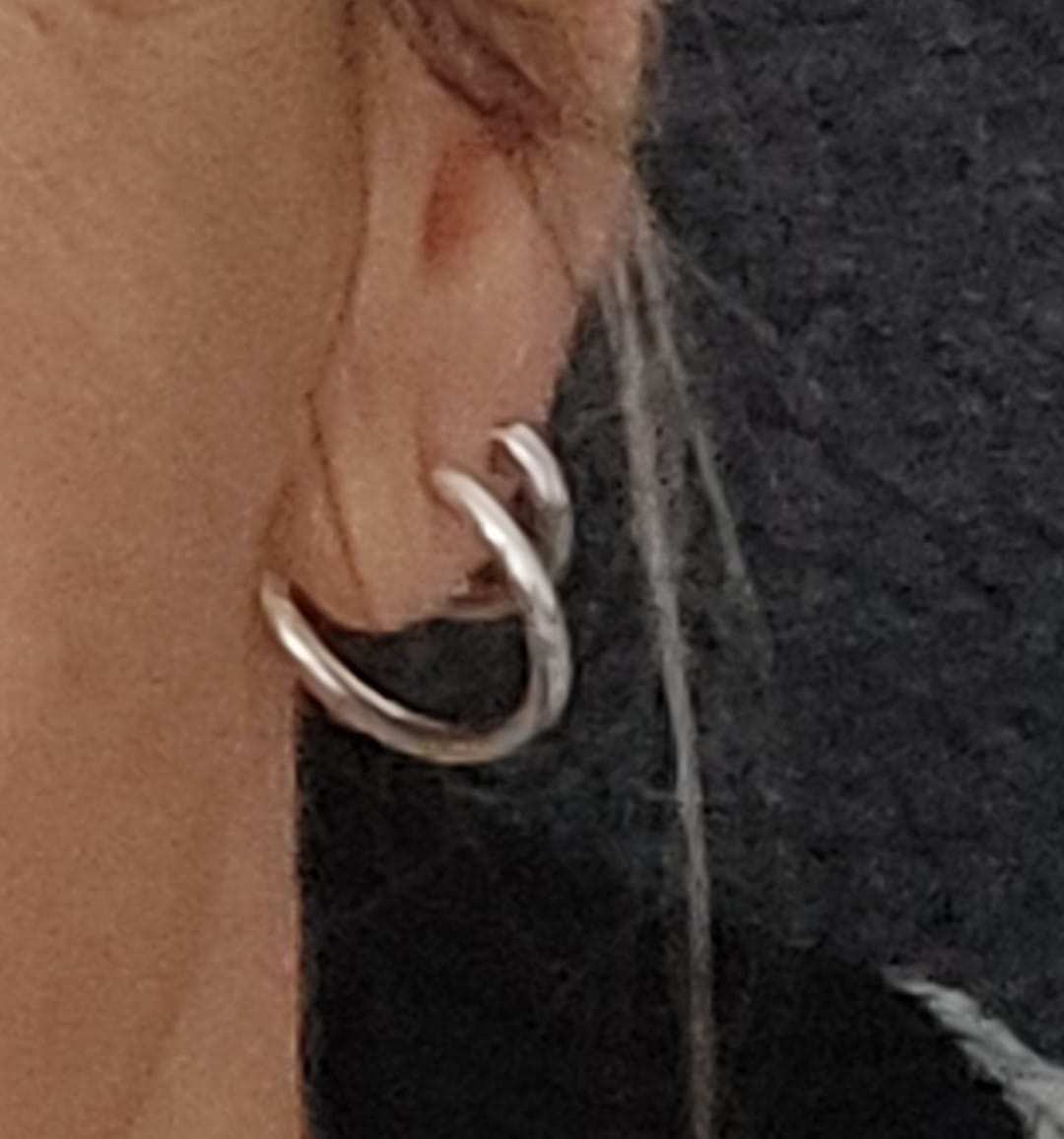 Customer photo review of Pendientes Aritos Clásicos