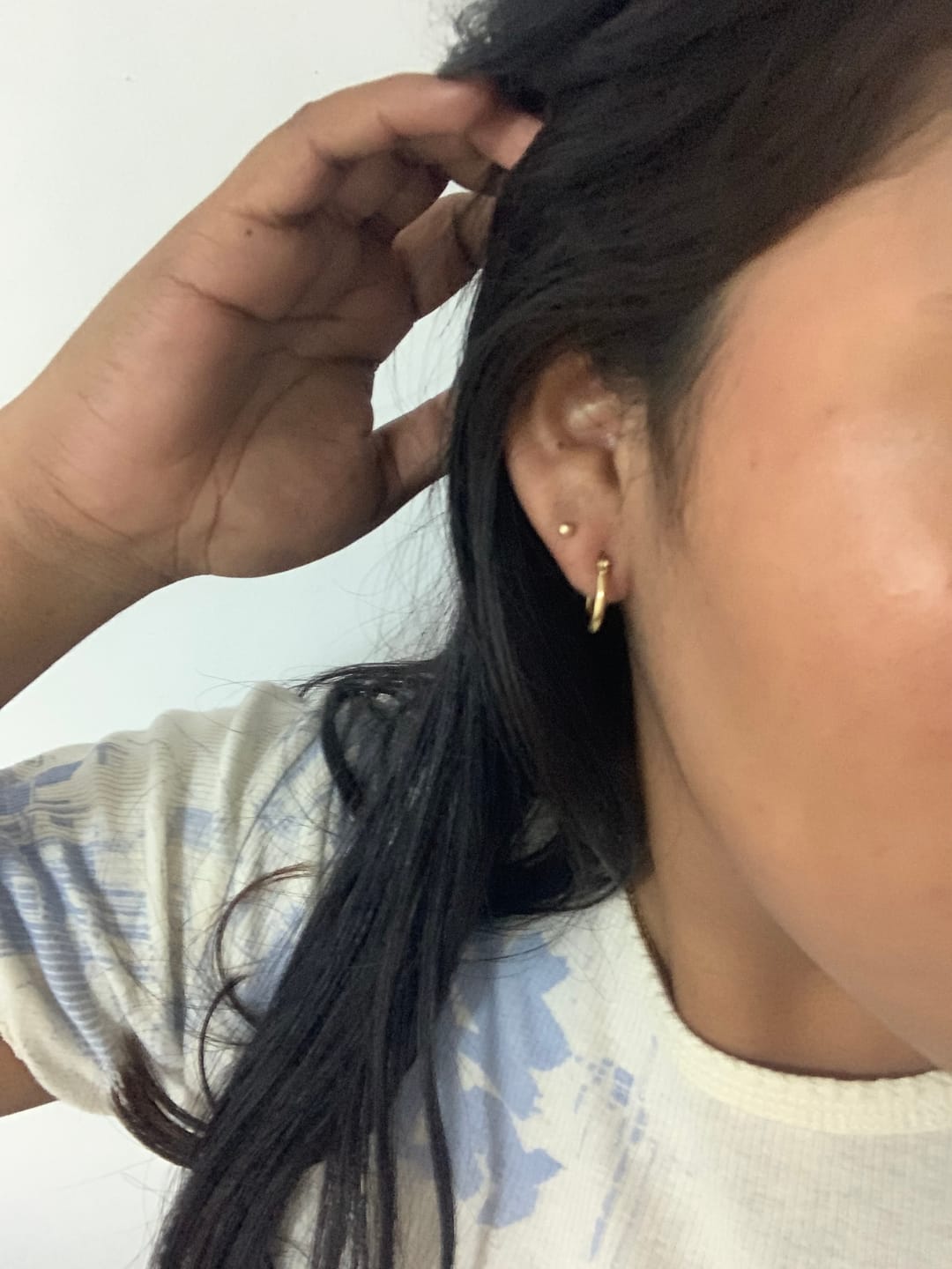 Customer photo review of Aretes Olivia
