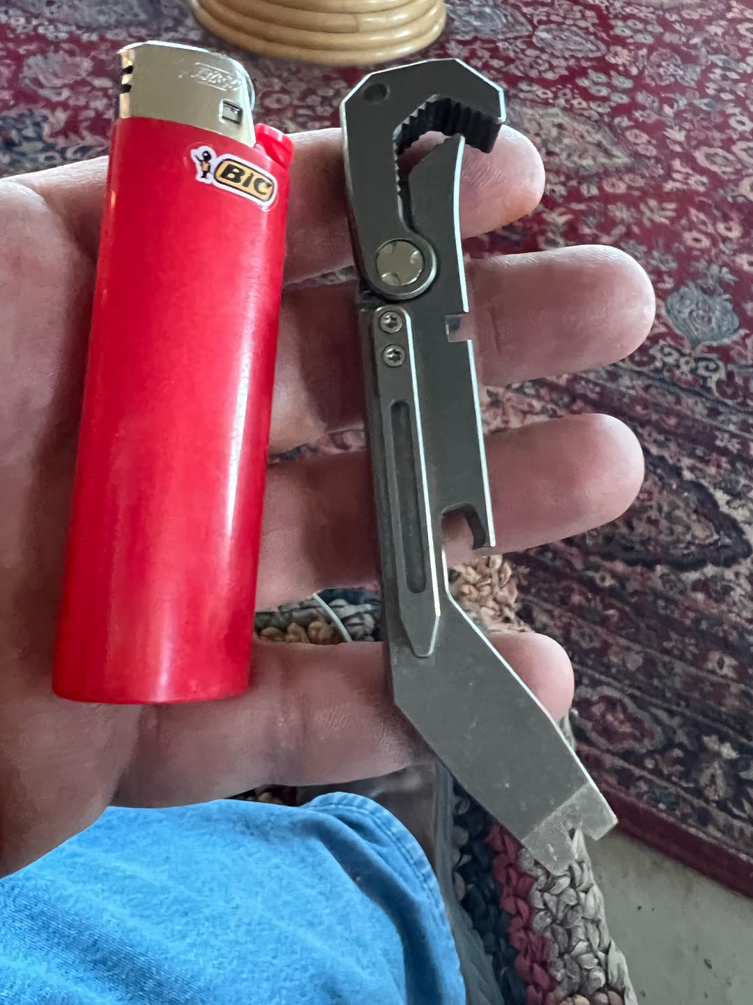 Customer photo review of 🌟Spring Sale🌟 PICHI X2S Titanium Multitool (New Arrival)