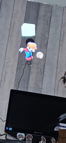 Customer photo review of Mario Hologram