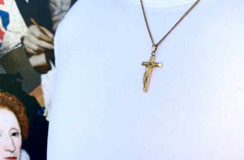 Customer photo review of CRUCIFIX (SILBER)