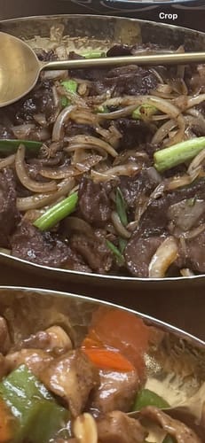 Customer photo review of Halal Mongolian Beef Cut