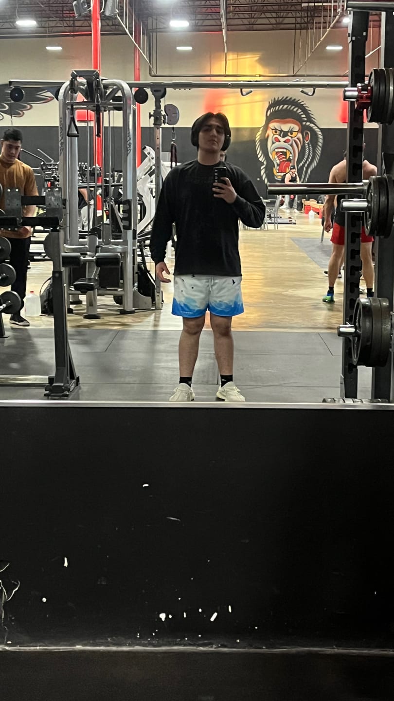Customer photo review of 141 The Block Party Shorts