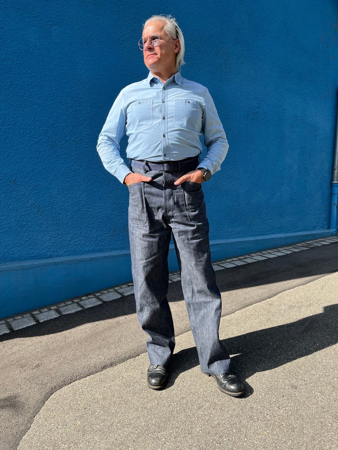 Customer photo review of 1917 US Navy 1st Denim Pants