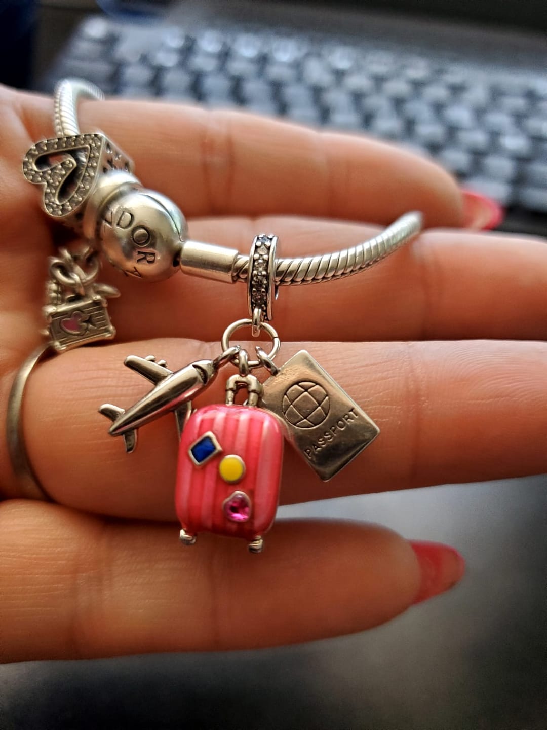 Customer photo review of Charm Viaje al Mundo