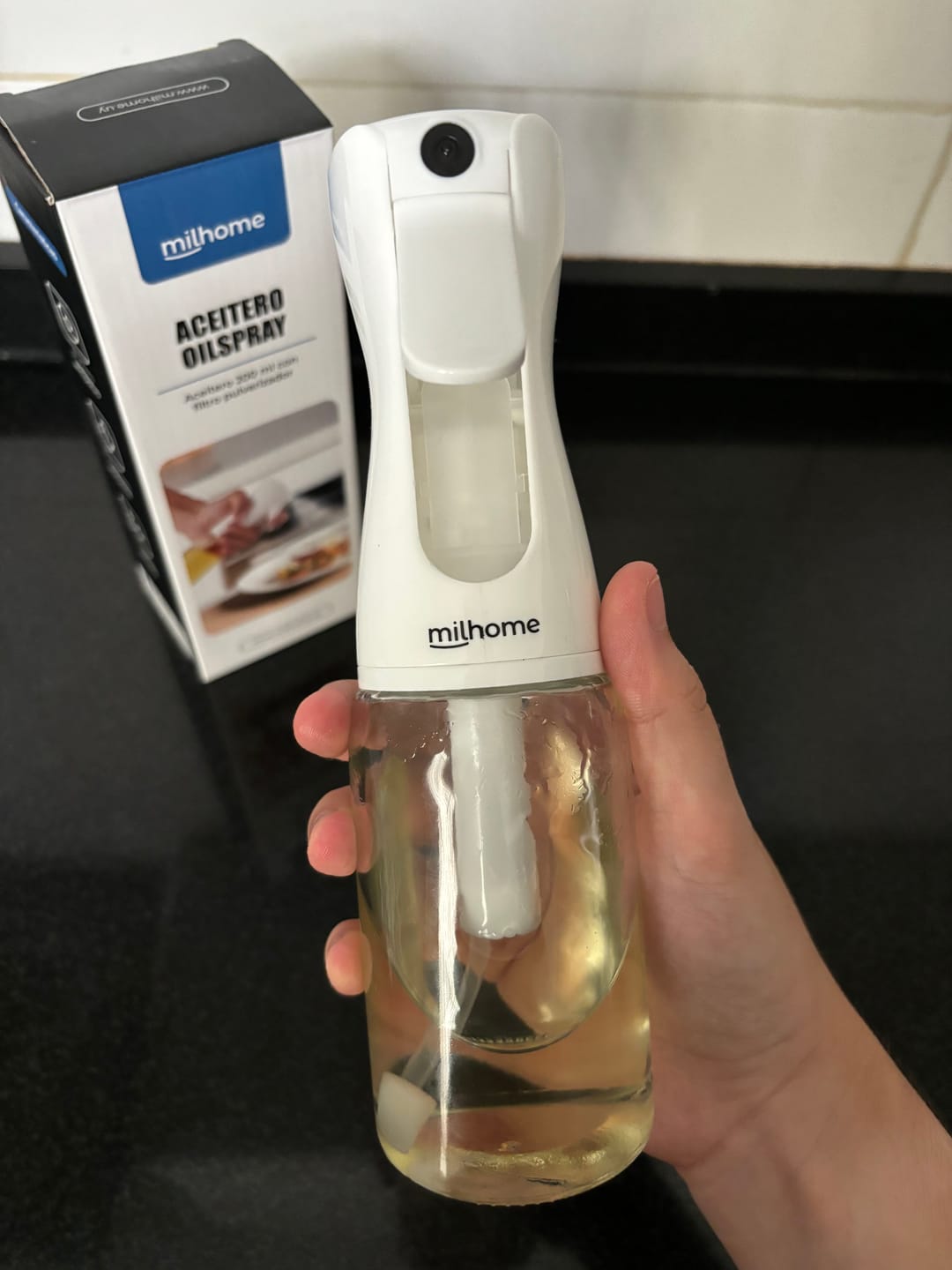 Customer photo review of Aceitero y Condimentero Oilspray con Aspersor Milhome