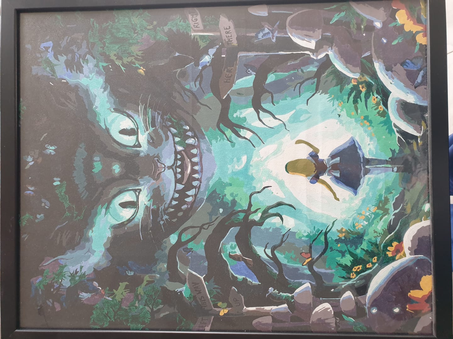 Customer photo review of Malen nach Zahlen - Das Wunderland betreten  - by jojoesart