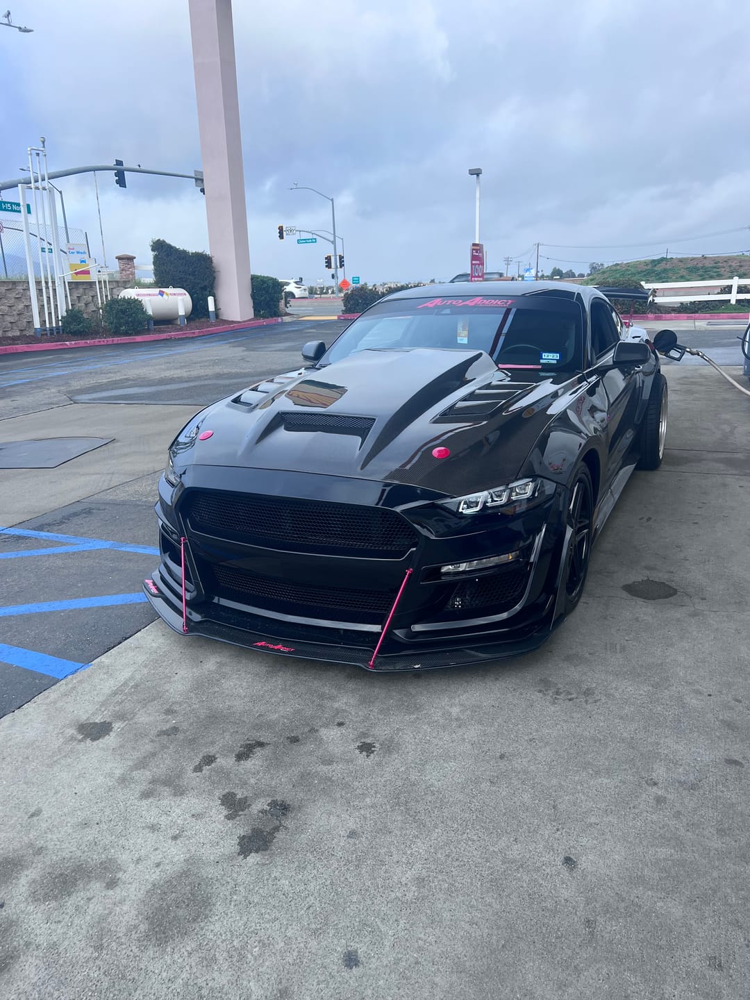 Customer photo review of Ford Mustang Projector Headlights S650 Style LED Amber Sequential Turn Signals