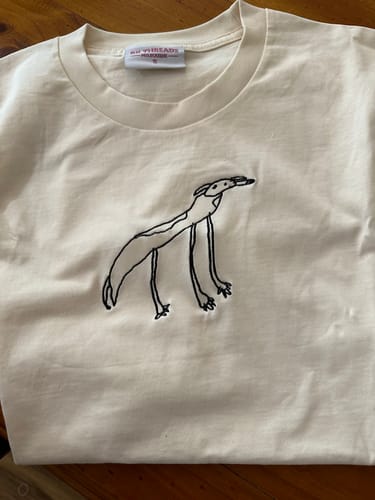 Customer photo review of CUSTOM KID'S DRAWING | T-SHIRT