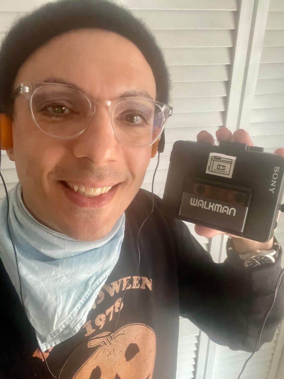 Customer photo review of Sony Walkman WM-2011 Portable Cassette Player