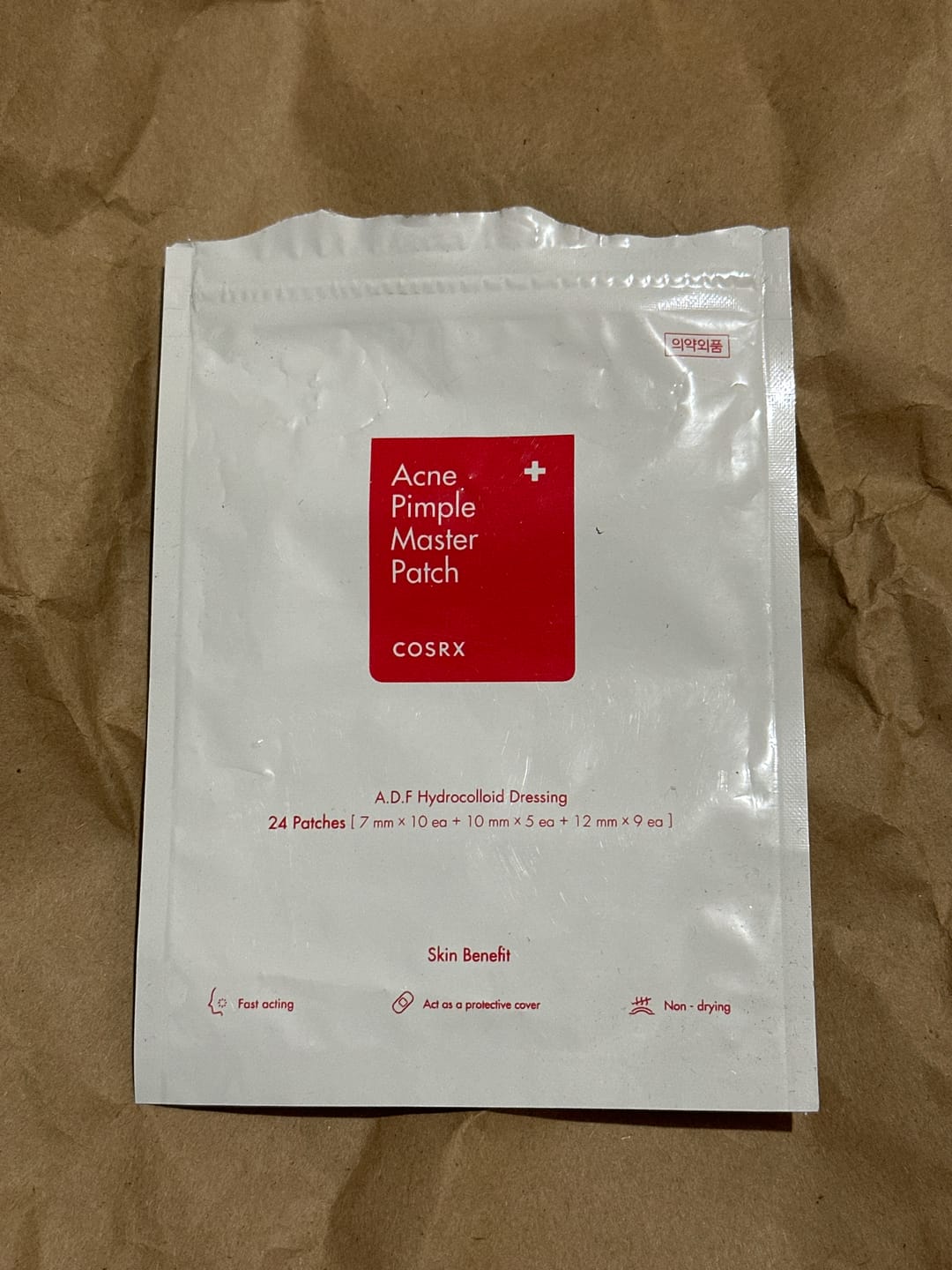 Customer photo review of Acne Pimple Master Patch (24 patches)
