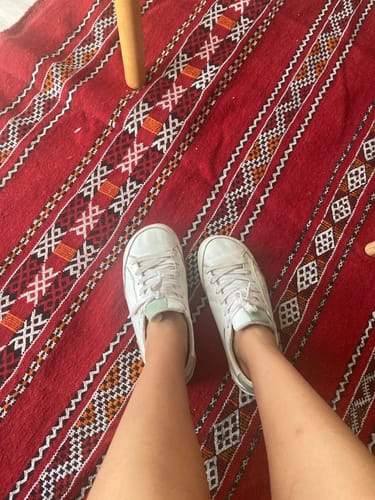 Customer photo review of Zapatilla Mujer. A1 Blanca Romero