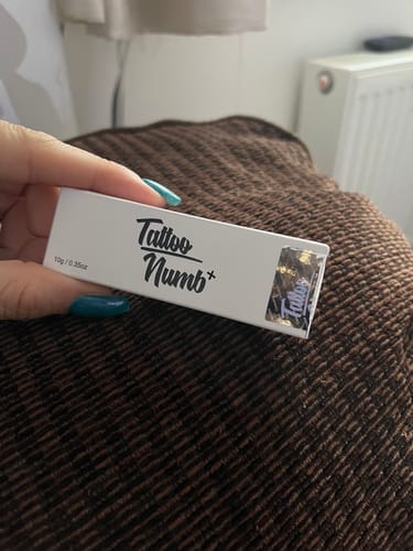 Customer photo review of TattooNumbx Numbing Cream