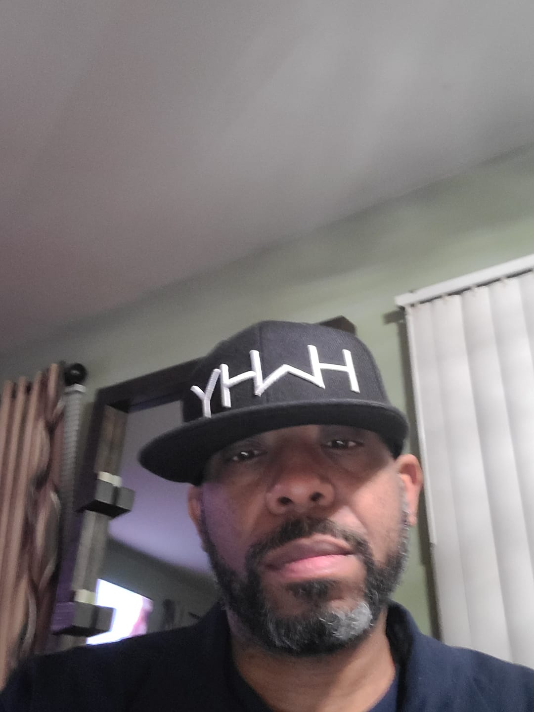Customer photo review of YHWH Snapback - Black
