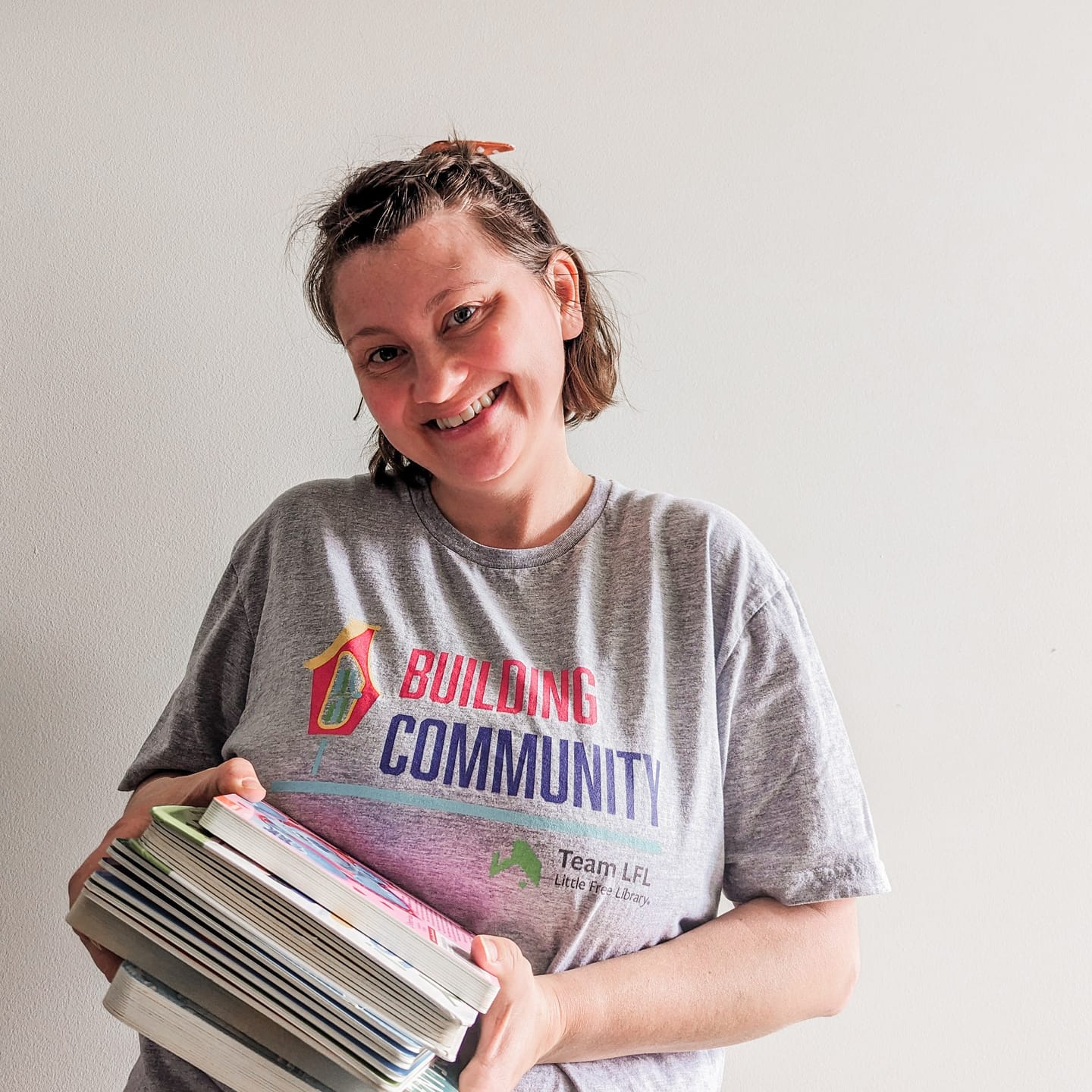Customer photo review of Team LFL Volunteer Tee