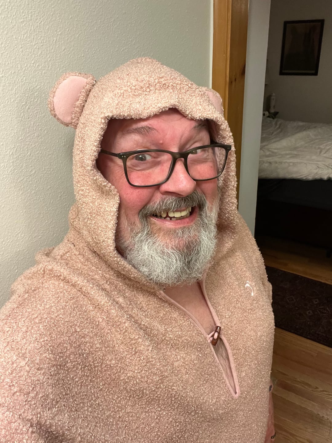 Customer photo review of The KOZY Bear Kaftan // CHEER