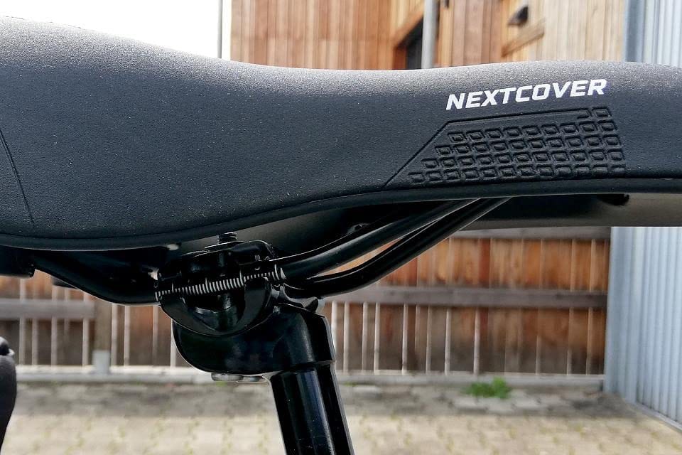 Customer photo review of ComfortSet - Fahrradsattel & gefederte Sattelstütze