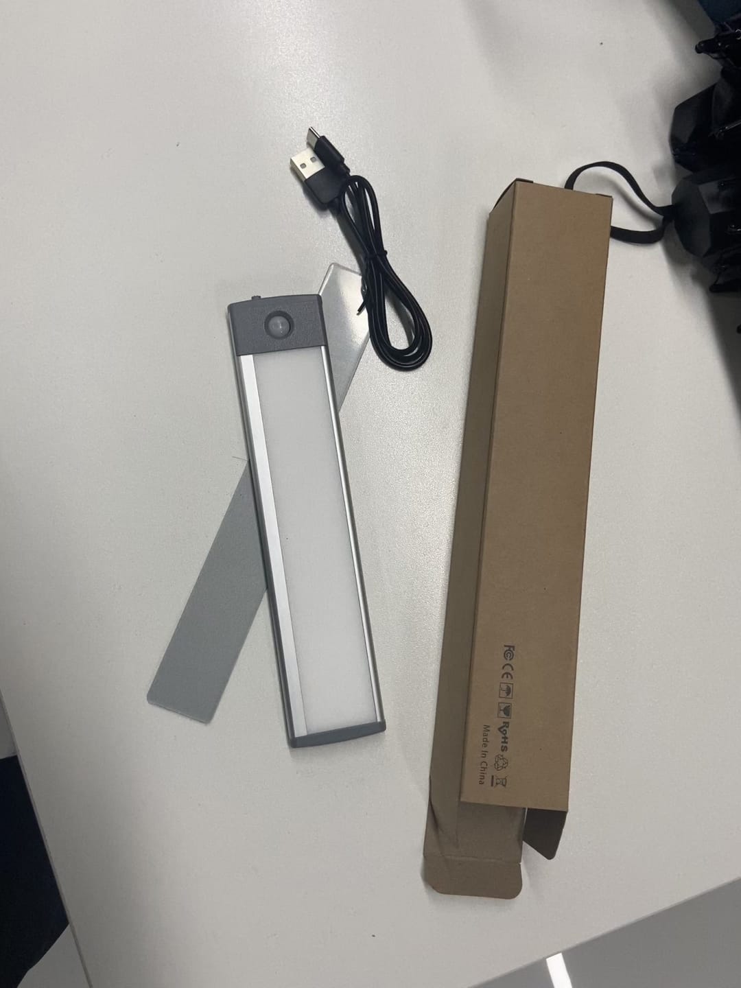 Customer photo review of LEPOTEC Wireless Rechargeable Motion Sensor Cabinet Lights 30-LED