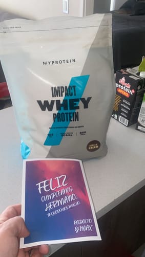 Customer photo review of MYPROTEIN Impact Whey Protein Proteina 2.5 Kg
