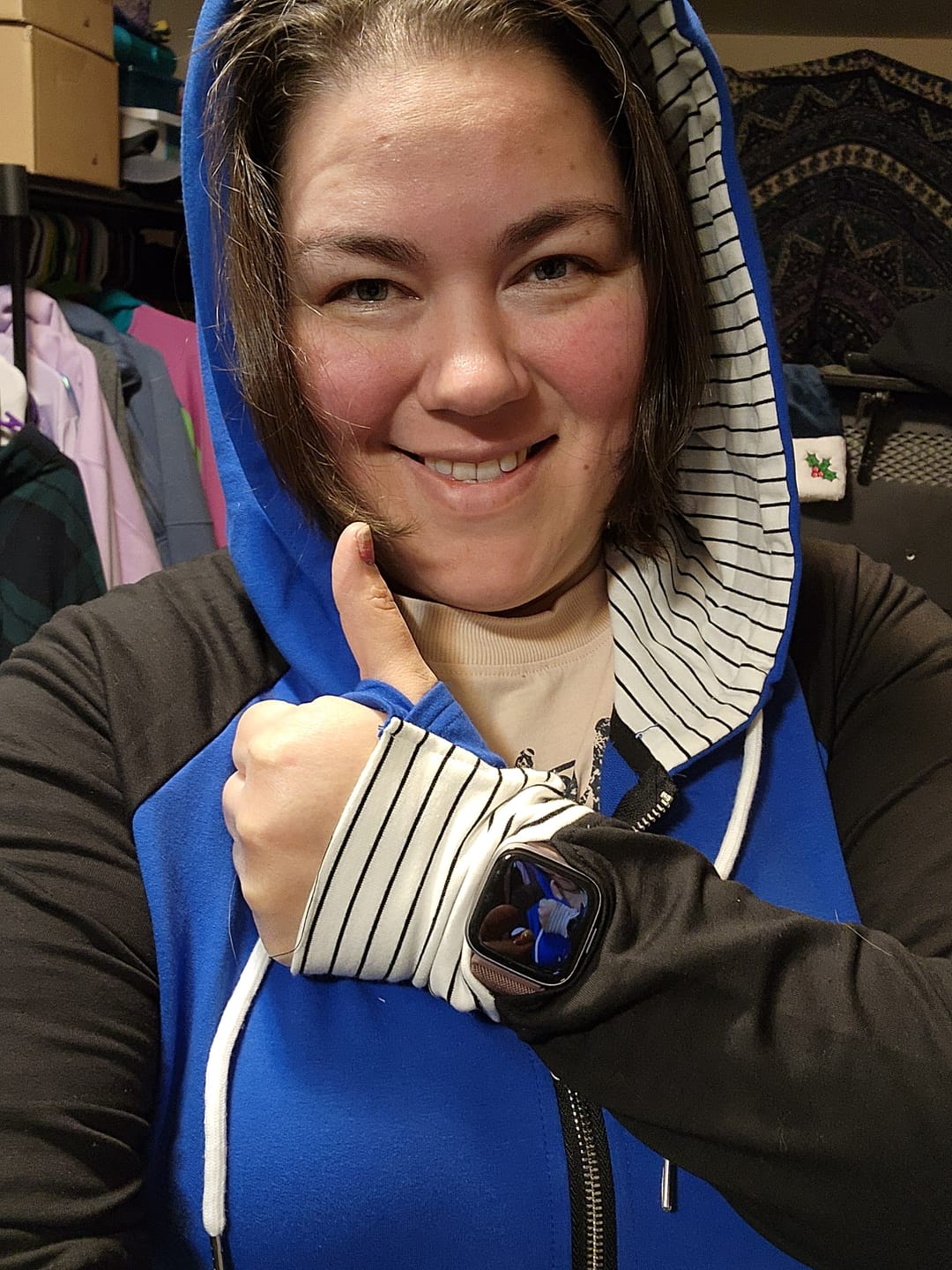 Customer photo review of Jaycee Full Zip Hoodie