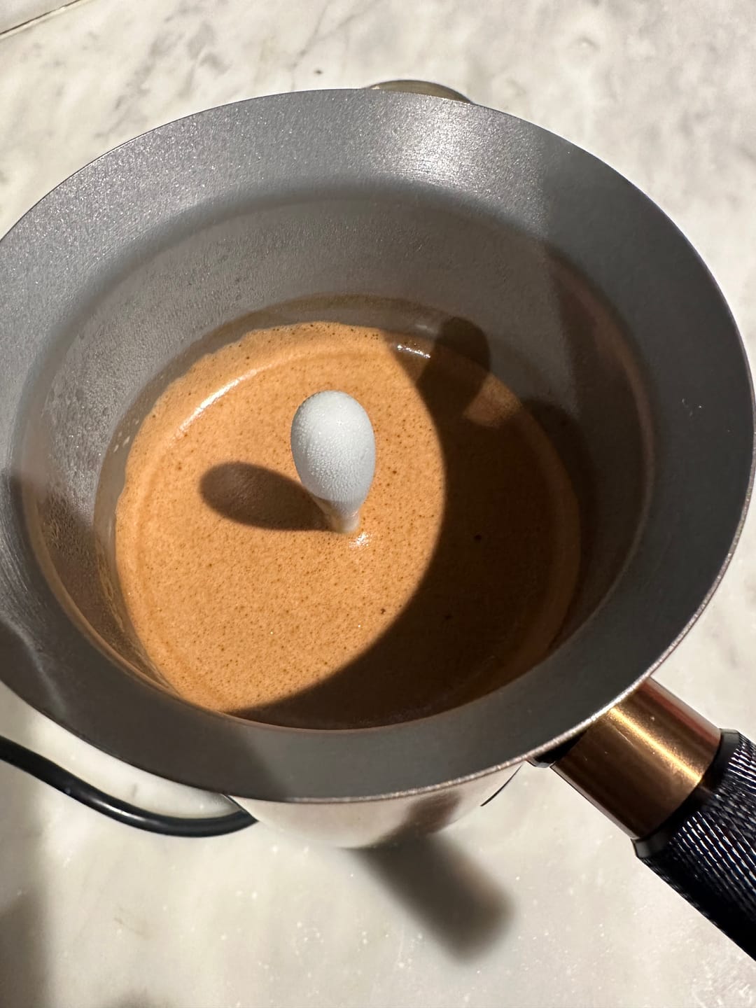 Customer photo review of Classic 70% Hot Chocolate Flakes