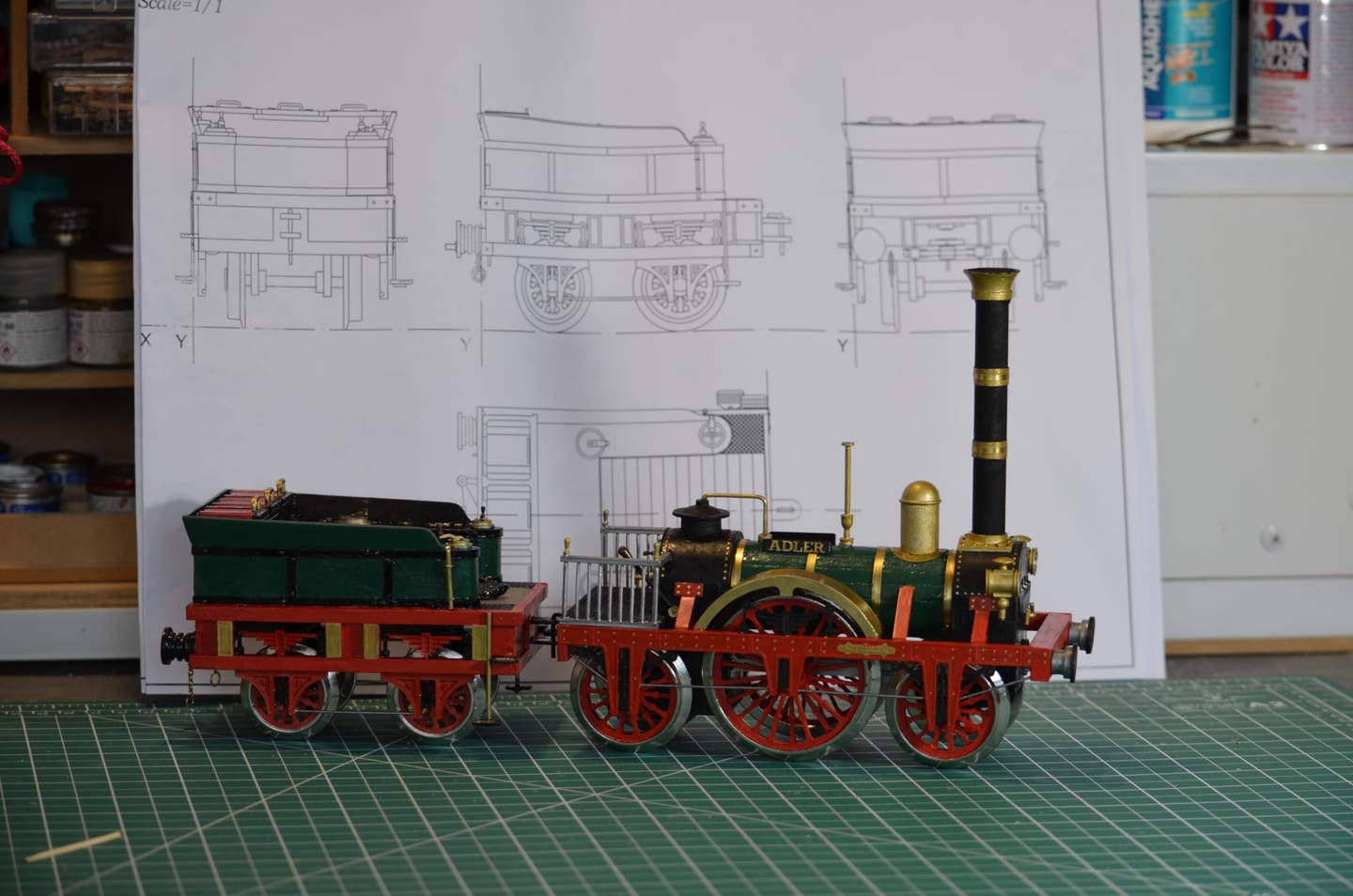 Customer photo review of Maqueta Tren Adler
