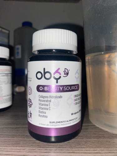 Customer photo review of Vitaminas | Colageno hidrolizado, Biotina, Resveratrol, Vitamina E y C, Keratina. Oby Beauty