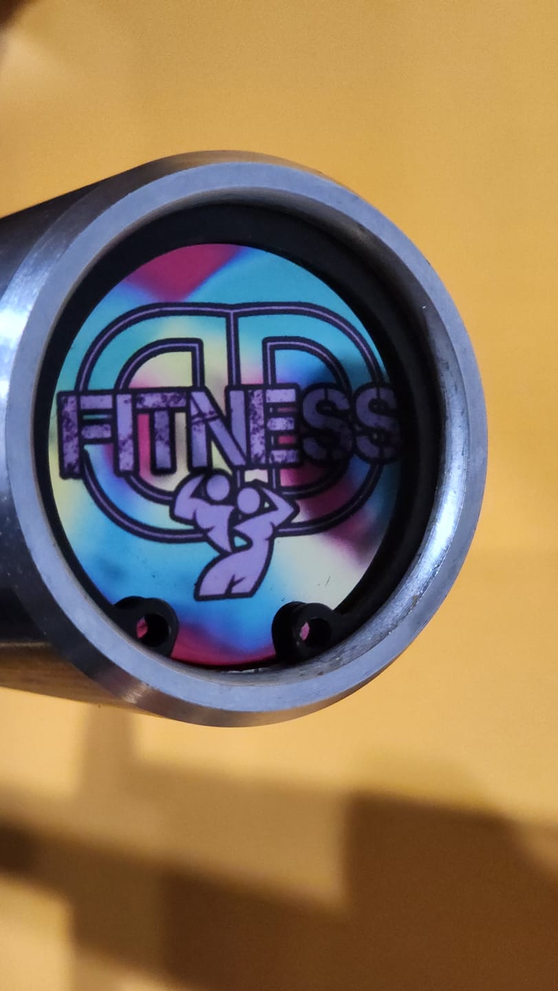 Customer photo review of Custom & or replacement barbell end caps