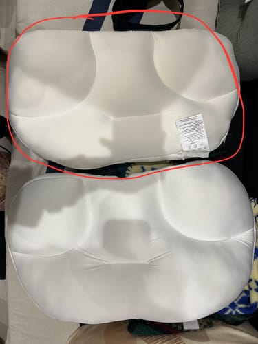 Customer photo review of 麻藥枕頭 (涼涼/空氣球/氣泡) Addiction Pillow (Cool Cool/Air Ball/Air Foam)